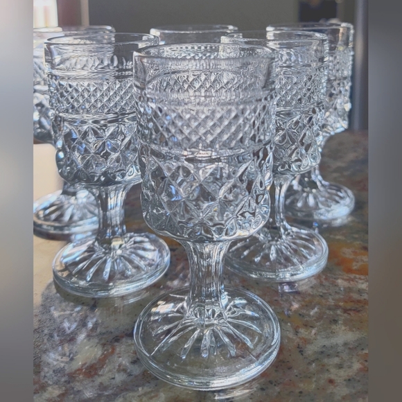 Anchor Hocking Dining Vintage Anchor Hocking Wexford Small Wine Or